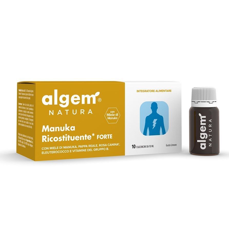 Algem Manuka Recostituente Forte (Tonic) 10 vials
