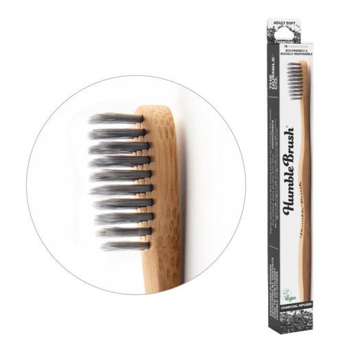 Humble Bamboo Brush Charcoal Infused Soft