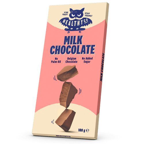 Healthy Co. Milk Chocolate no sugar added100gr
