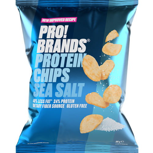 ProBrands πρωτεϊνικά τσιπς Sea Salt 50gr