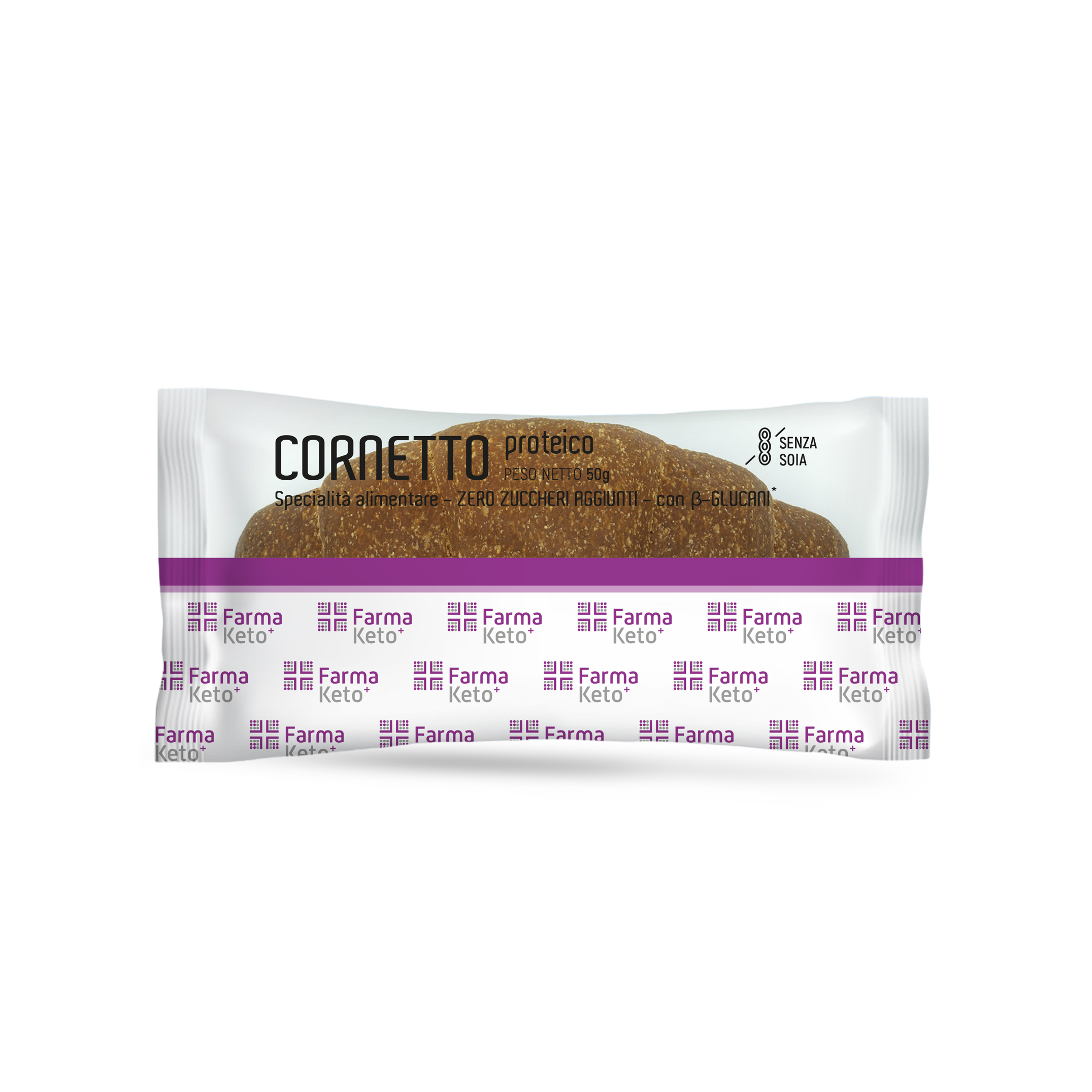 FarmaKeto Κρουασάν με πρωτείνη 50gr