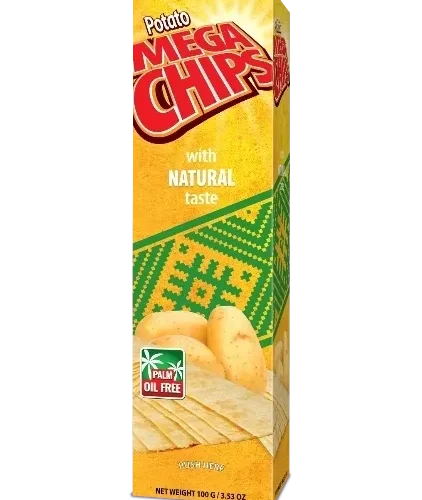 Mega Potato Chips with Natural Taste 50g
