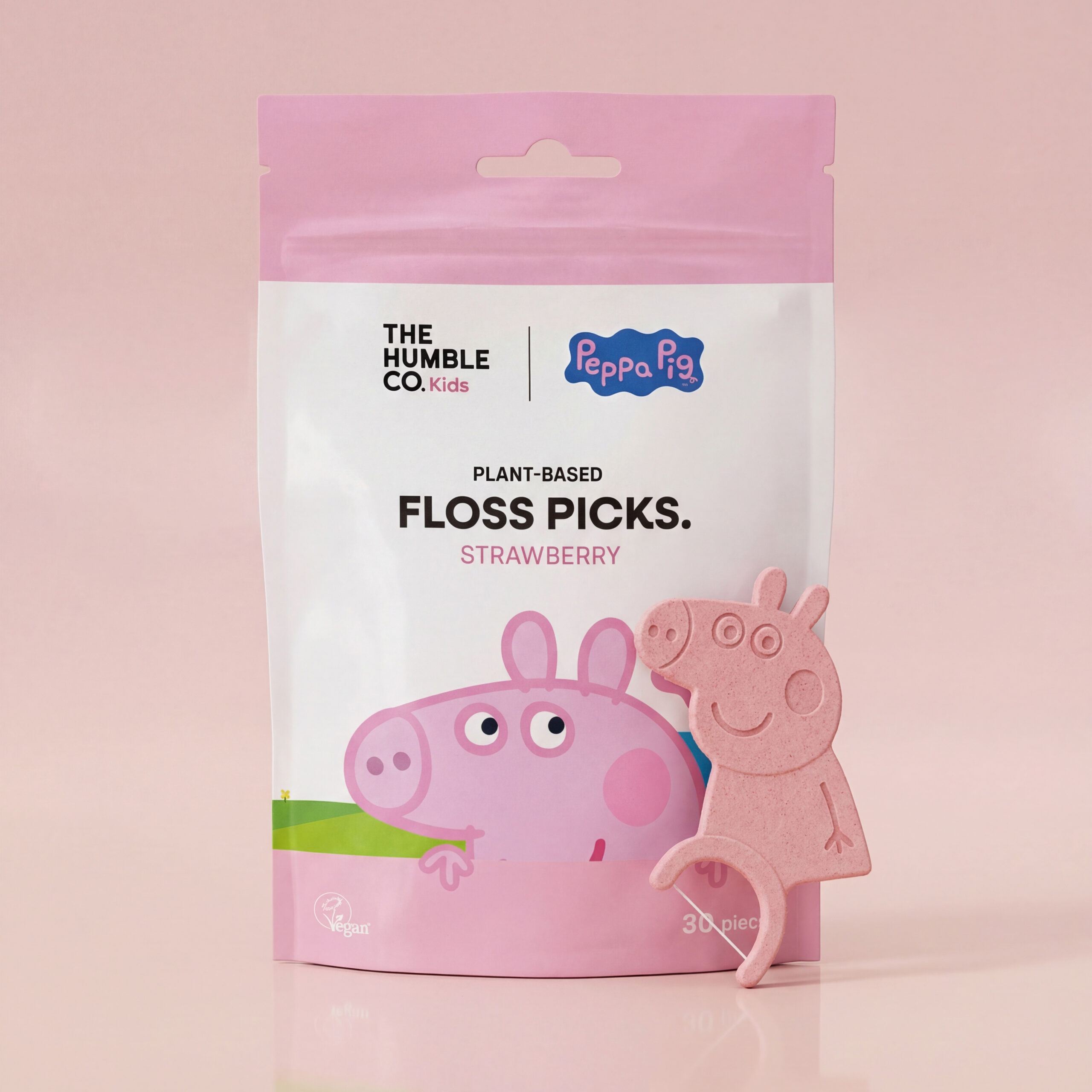 Humble Floss Picks Kids Peppa Pig 30τμχ - Image 3