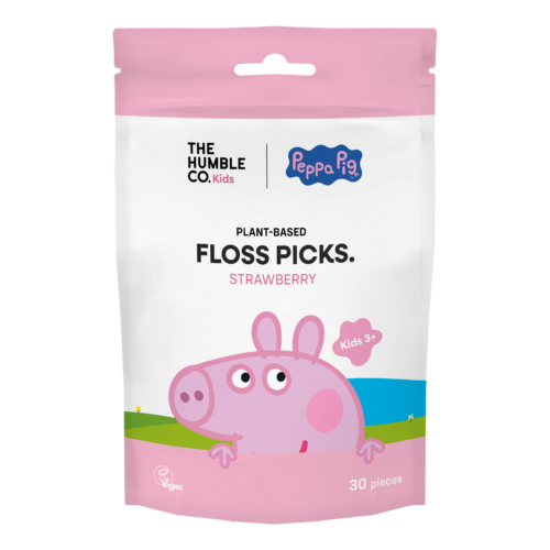 Humble Floss Picks Kids Peppa Pig 30τμχ