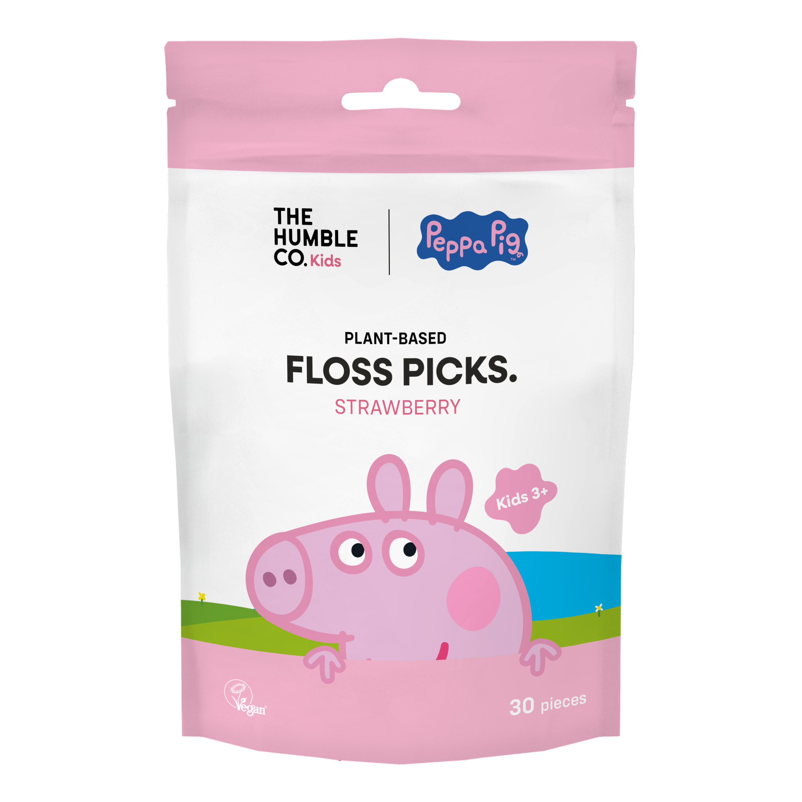 Humble Floss Picks Kids Peppa Pig 30τμχ
